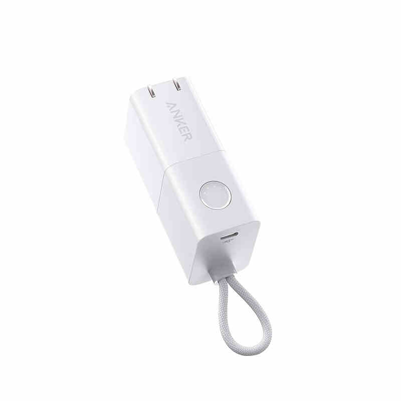 飞利浦Anker安克充电宝充电器二合一30W快充能量棒Pro type-c充电头A1634 单位：个 本白色