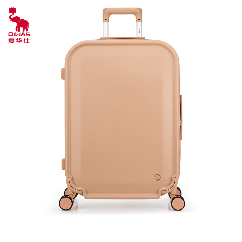 爱华仕（OIWAS）拉杆箱OCX6671  旅行出差  大容量男女潮流时尚拉杆箱（单位：个） 粉色 20寸