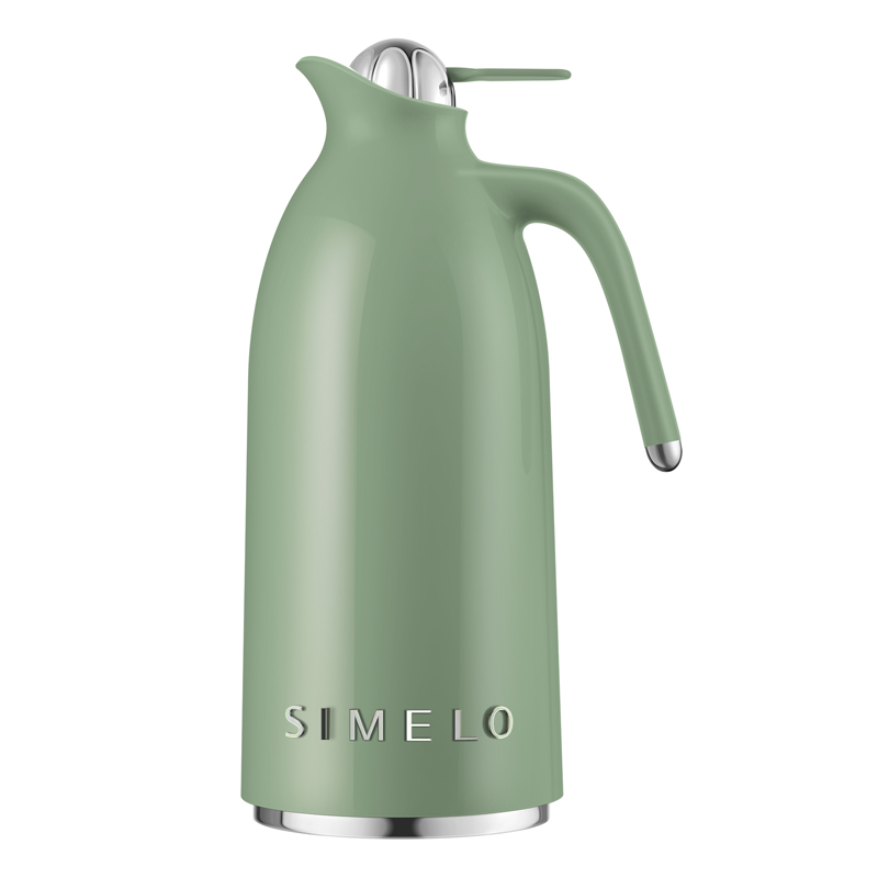 SIMELO印象京都316L不锈钢翡丽金保温壶2300ML(单位：个) 琥珀绿