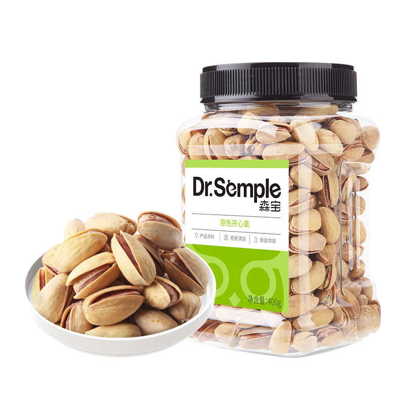 森宝 原色开心果400g*3罐 3罐装