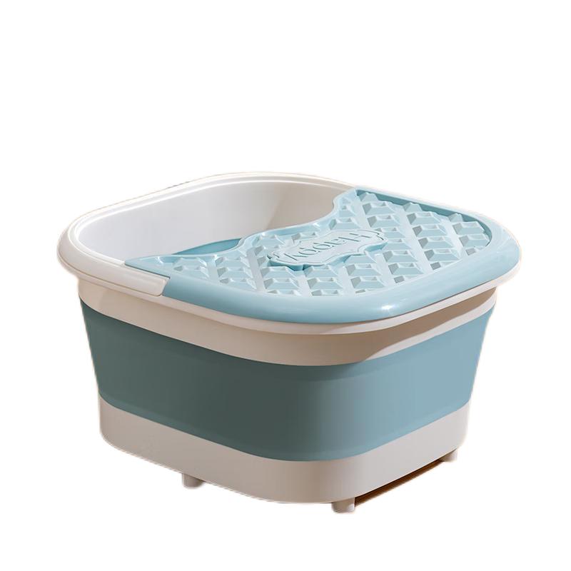 CA 泡脚桶 蓝色无盖折叠款 BJ2230805 单位：个 蓝色