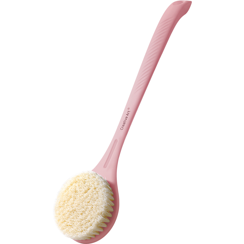 CA-海豚洗澡刷-樱花粉  单位：个 粉色