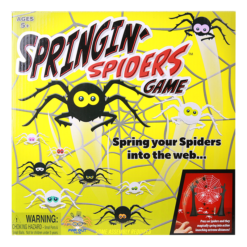 思成（SISING）蜘蛛弹跳挂网桌面互动游戏玩具亲子互动对战趣味益智早教桌游玩具 单位：个 弹跳蜘蛛益智游戏玩具