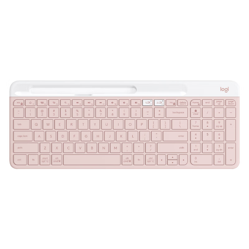 罗技（Logitech）K580键盘无线蓝牙超薄静音键盘  单位：个 粉色