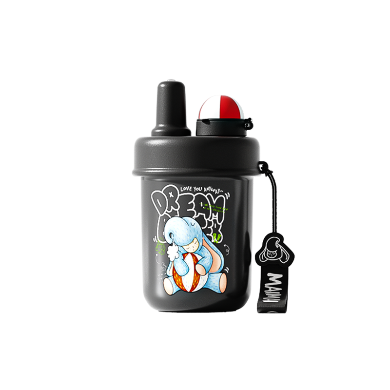 NONOO小象吸管杯&middot;MAIMAINS400S1  400ml(单位：个） 黑色