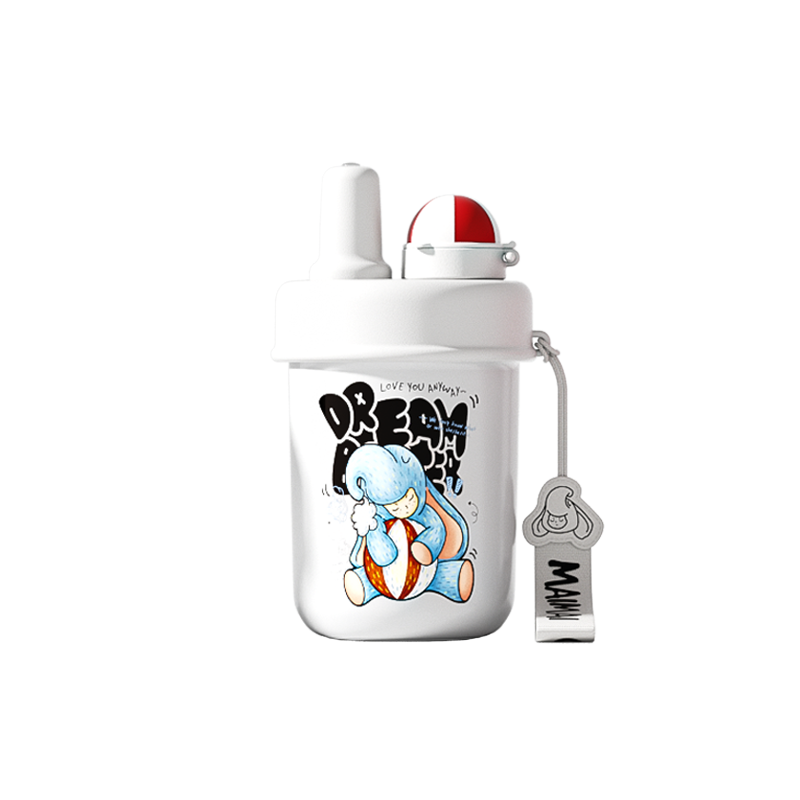 NONOO小象吸管杯&middot;MAIMAINS400S1  400ml(单位：个） 白色