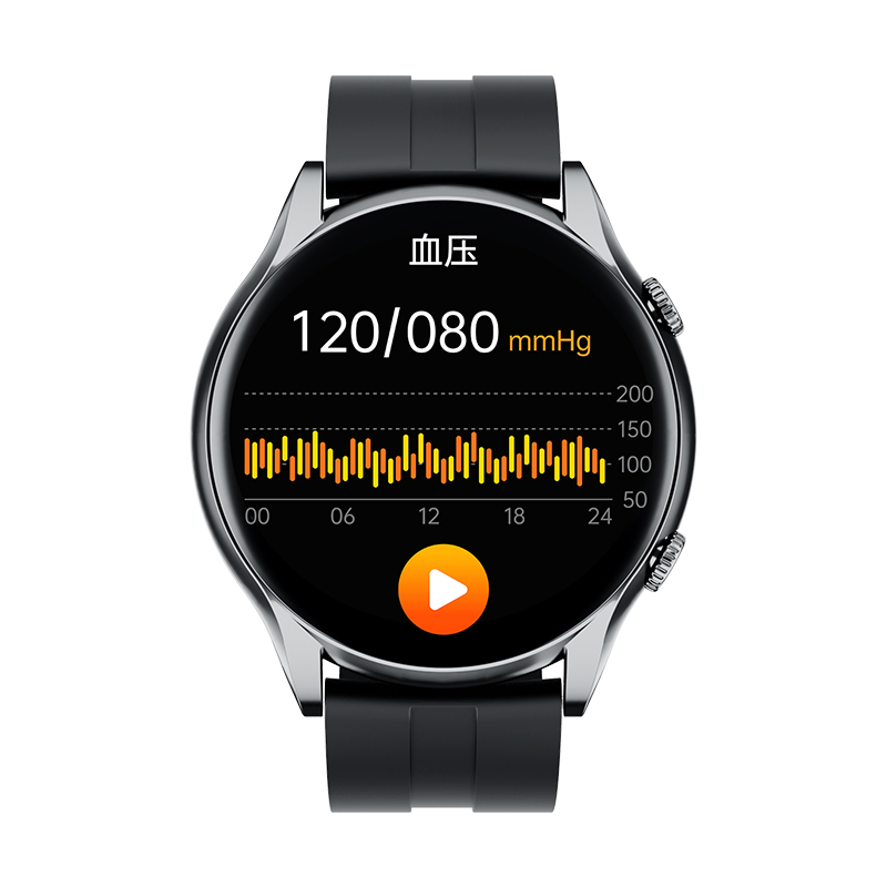 didoY21 蓝牙通话智能手表测老年人实时监测心率血氧睡眠打鼾运动手表血压动态趋势评估手表单位：个 蓝色