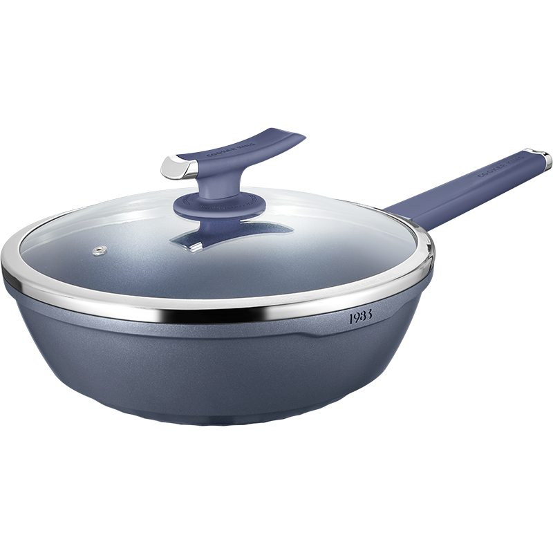 炊大皇蓝钻炒锅CKNC6430ZS 单位：个 蓝色