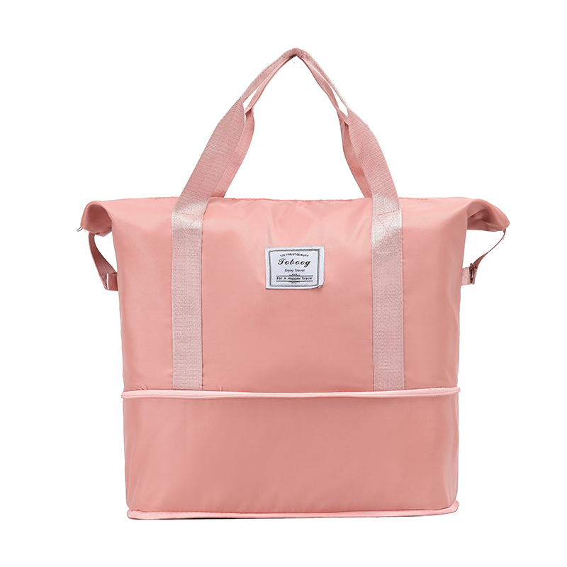 途帮（TOBOOG）运动休闲包健身包运动轻便大容量可拓展XSB020 单位：个 粉色