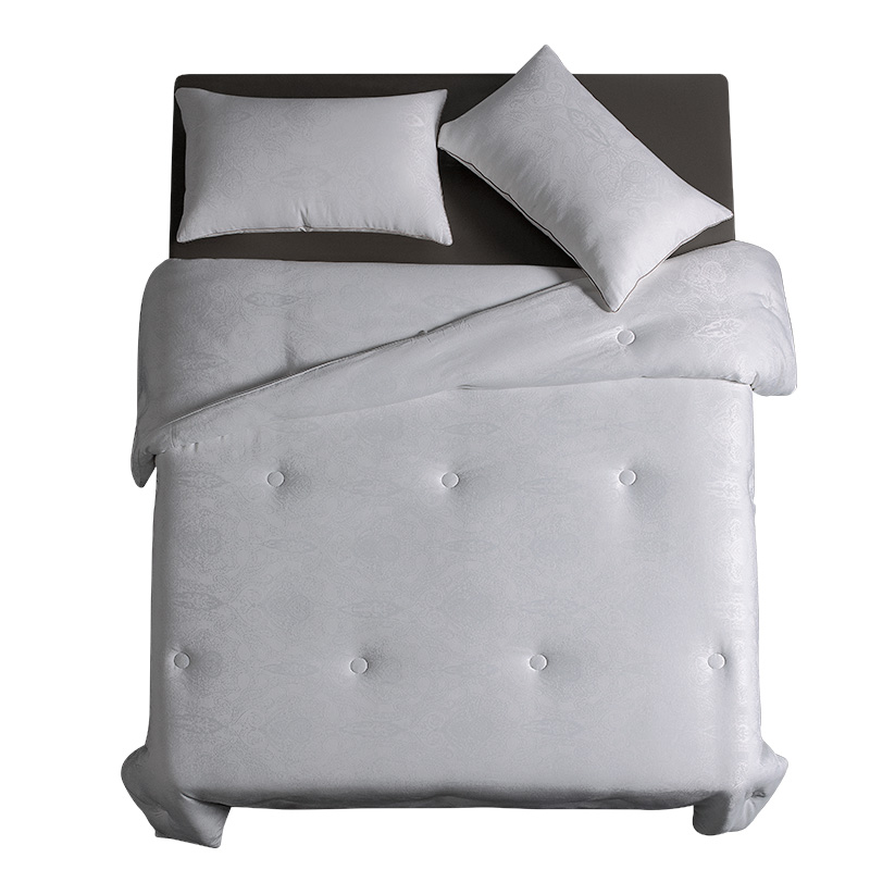 艾美家 卡芙丽恒温桑丝-冬被 150*200cm 约4.7斤(单位：条) 白色