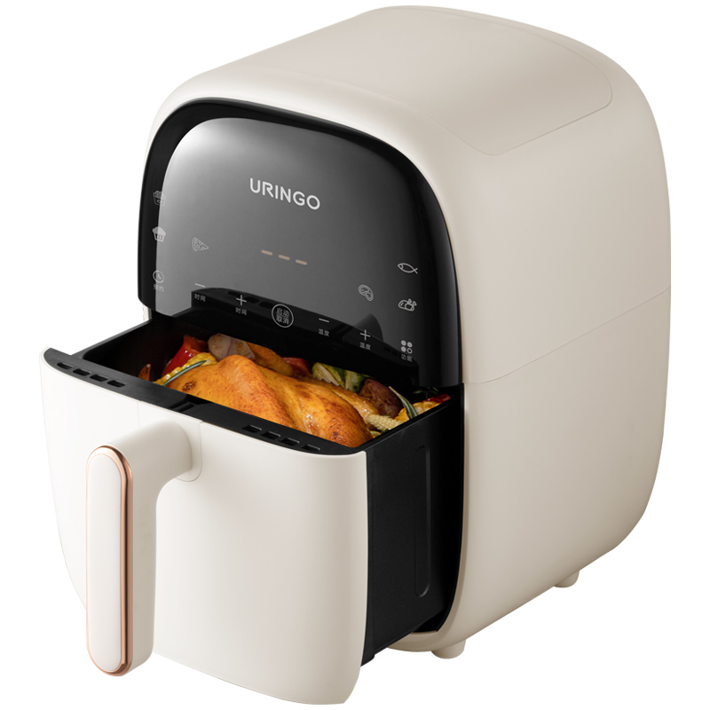 七彩叮当（URINGO）空气炸锅 5.5L KZ01-B 标准款 （单位：台） 米白色