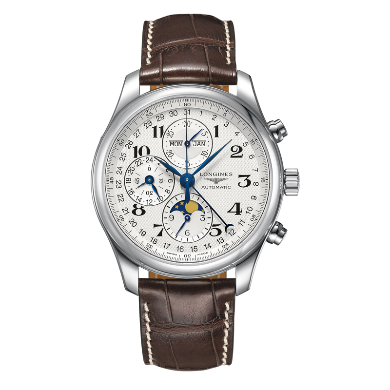 浪琴（LONGINES）名匠系列月相机械皮带男表 L2.773.4.78.3  单位：块 白色