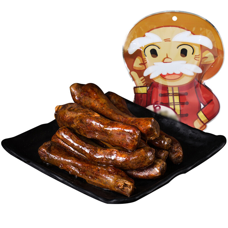 杨大爷烟熏排骨香肠500G/袋 烟熏排骨香肠500G/袋