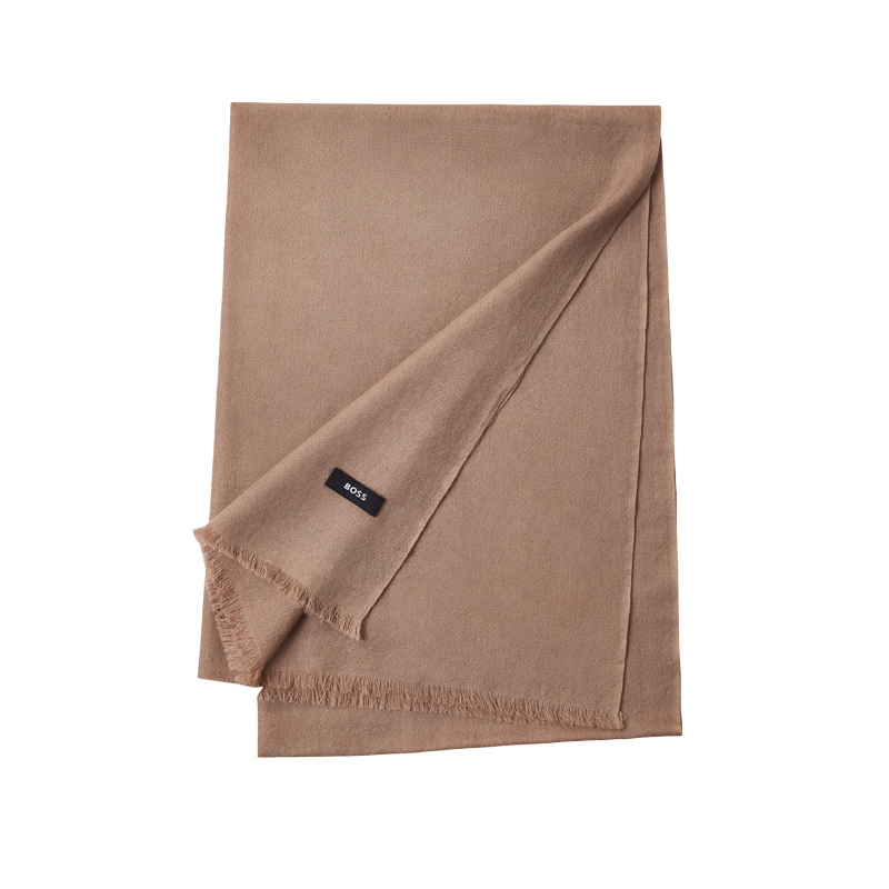 BOSS披肩玛奇朵咖啡650*1600mm（单位：条）HBPJ-006 咖啡色