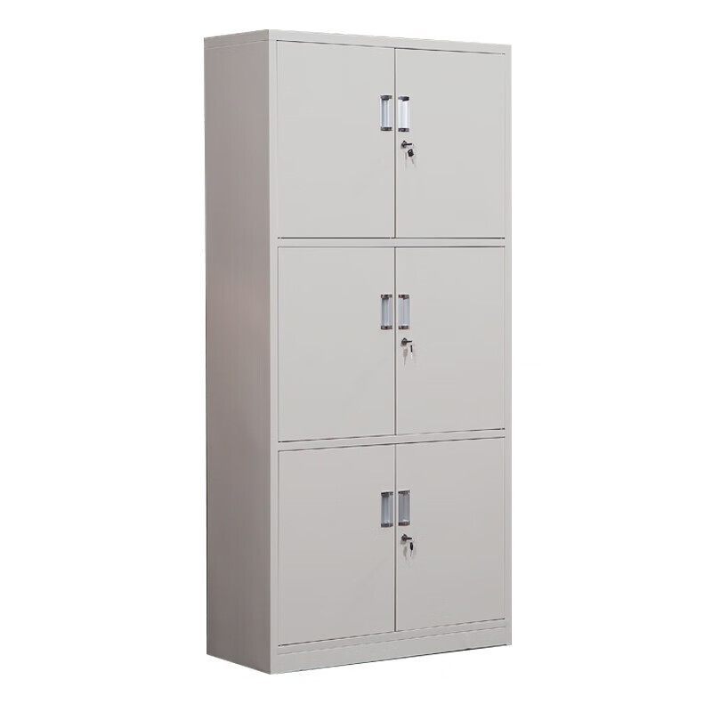 荣美盛 文件柜通三节柜铁皮柜/个 850*390*1800mm