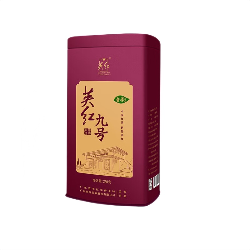 英红&middot;春韵九号 250克/罐单位：罐 玫红色