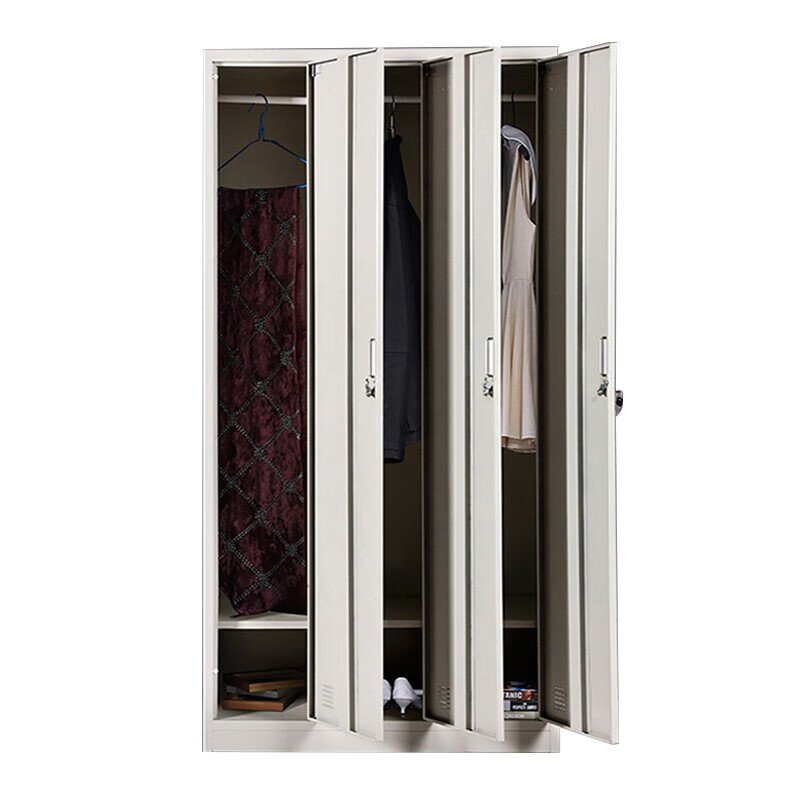 荣美盛 文件柜三门更衣柜/个 900*420*1800mm