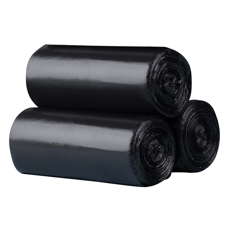 三木 6026 背心式手提垃圾袋 50cm*70cm 90只 (计价单位：5包) 黑色