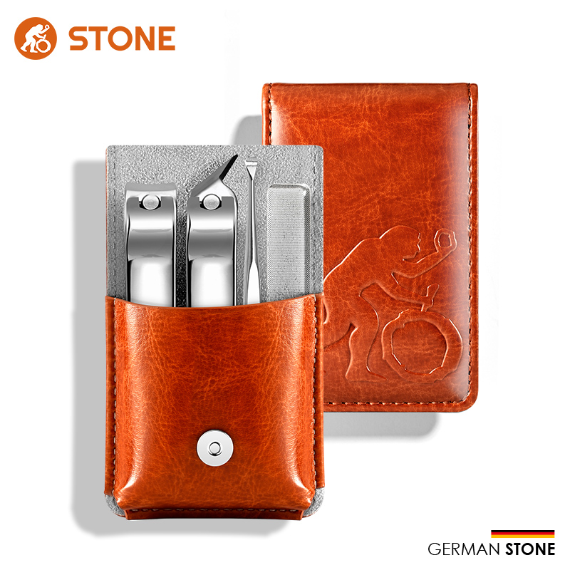 司顿 掌心包修甲修容4件套（马鞍棕）单位：套 STR2103-RC