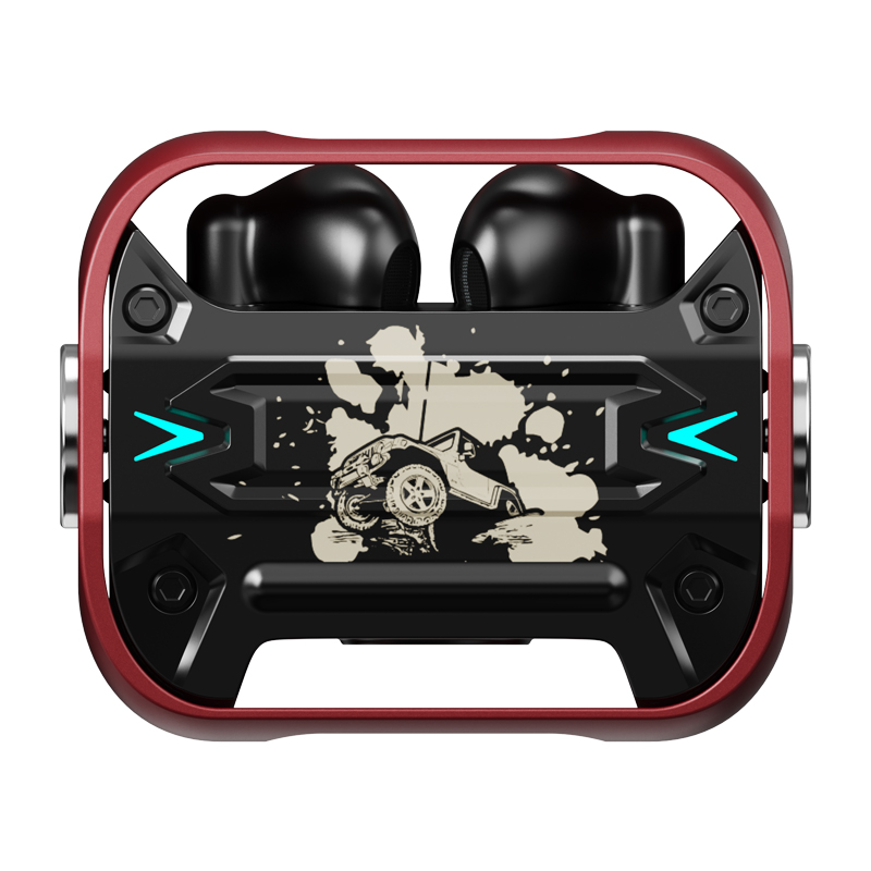 Jeep吉普真无线蓝牙耳机 半入耳式蓝牙5.3适用苹果/安卓手机音乐游戏耳机旋转解压耳机  单位：副 黑色