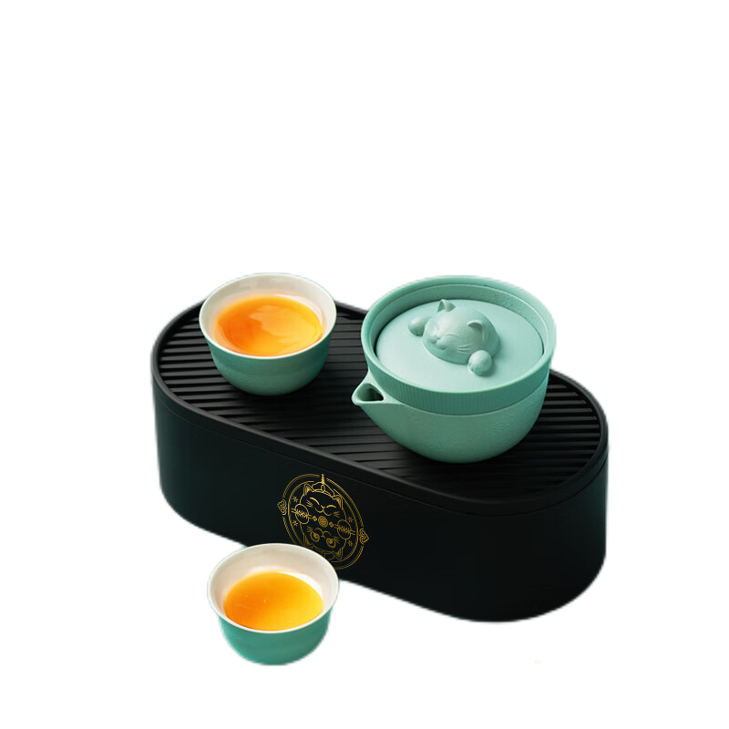 泊喜小泡蛋宫廷御猫旅行功夫茶具  单位：套  
