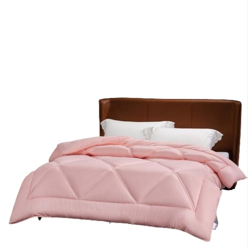 水星家纺被芯2m*2.3m 七孔暖芯优享抗菌被芯 适用于1.5m床单位：床 粉色 粉色