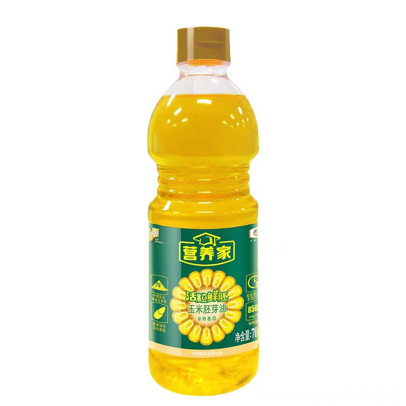 福临门营养家活粒鲜胚玉米油700ml 单位：瓶 黄色 700ml