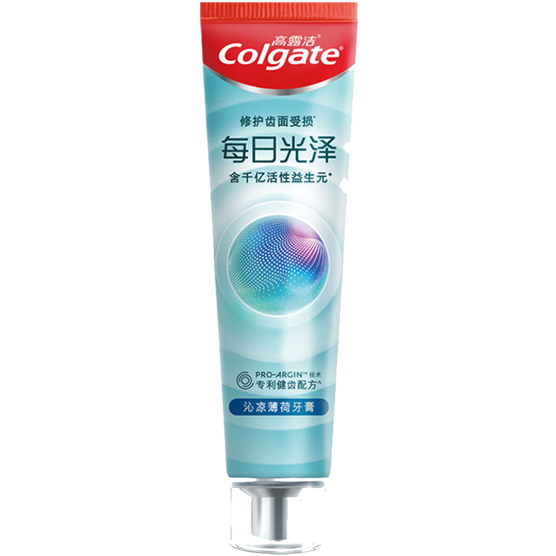 高露洁每日光泽健齿修护牙膏沁凉薄荷味160g（单位：支） 拿铁色