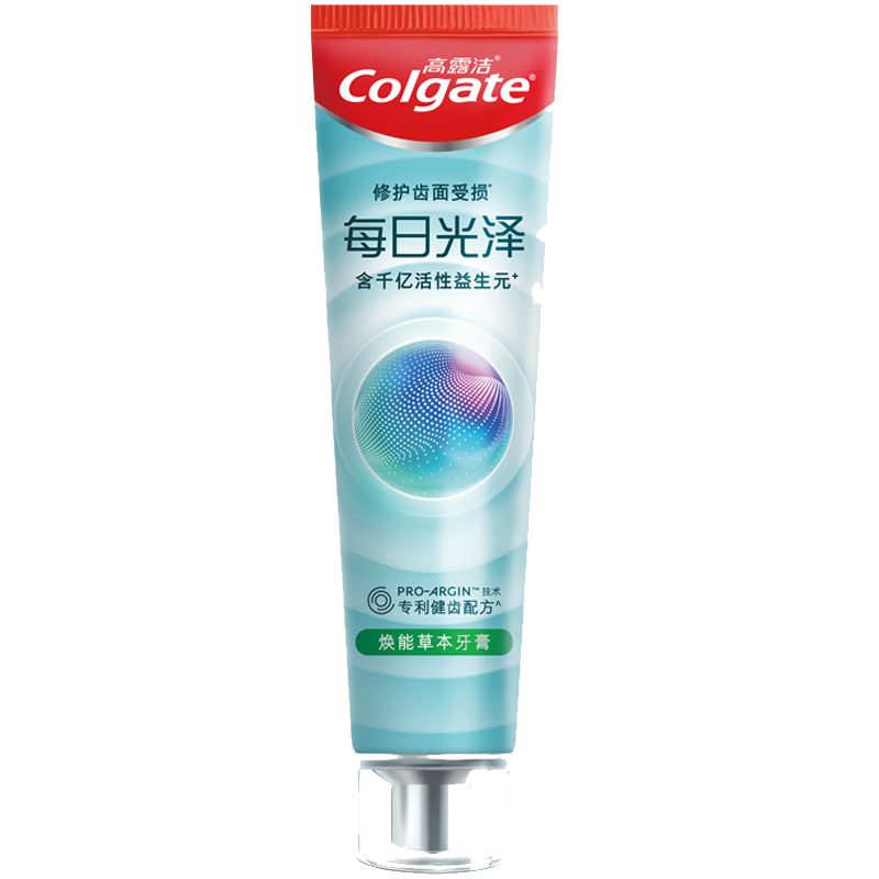 高露洁每日光泽健齿修护牙膏焕能草本味160g（单位：支） 拿铁色