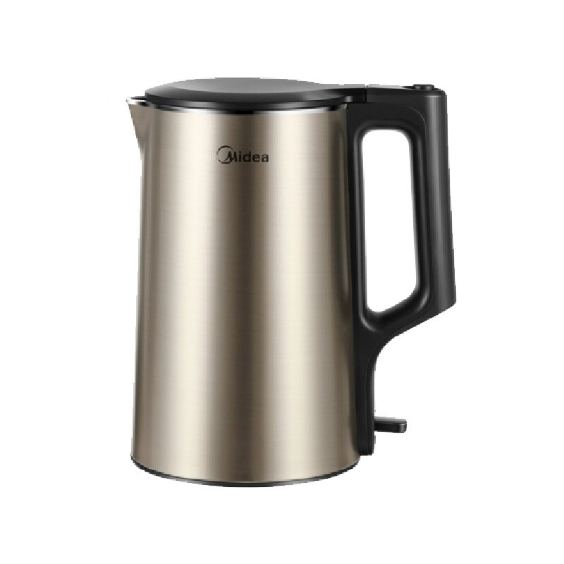 美的（Midea）电水壶 316不锈钢  1.7L   MK-PJ17A01（单位：台） 香槟色