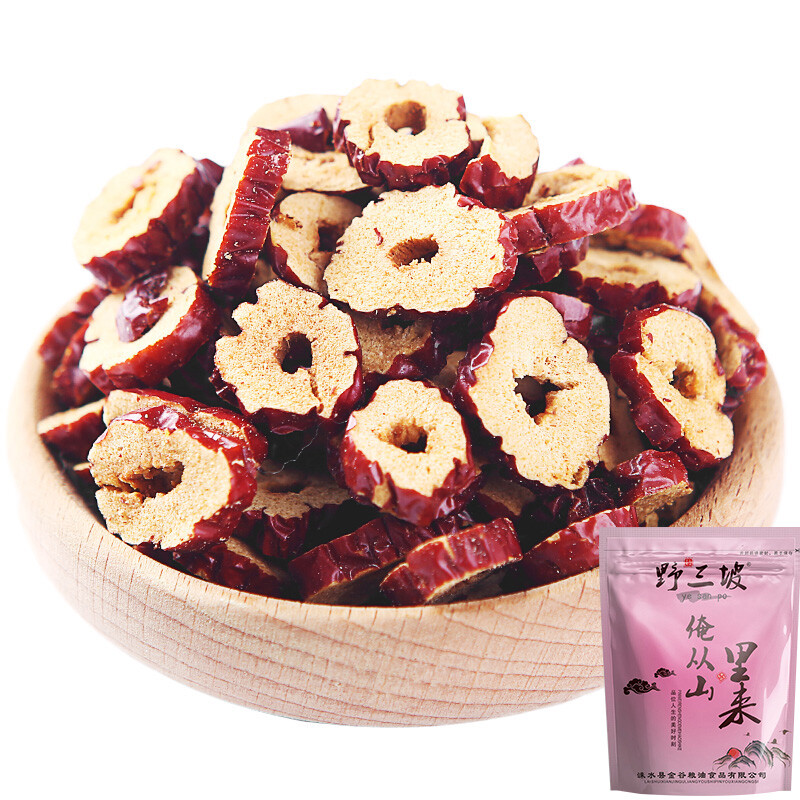 野三坡 红枣片 500g（单位：袋） 枫叶色