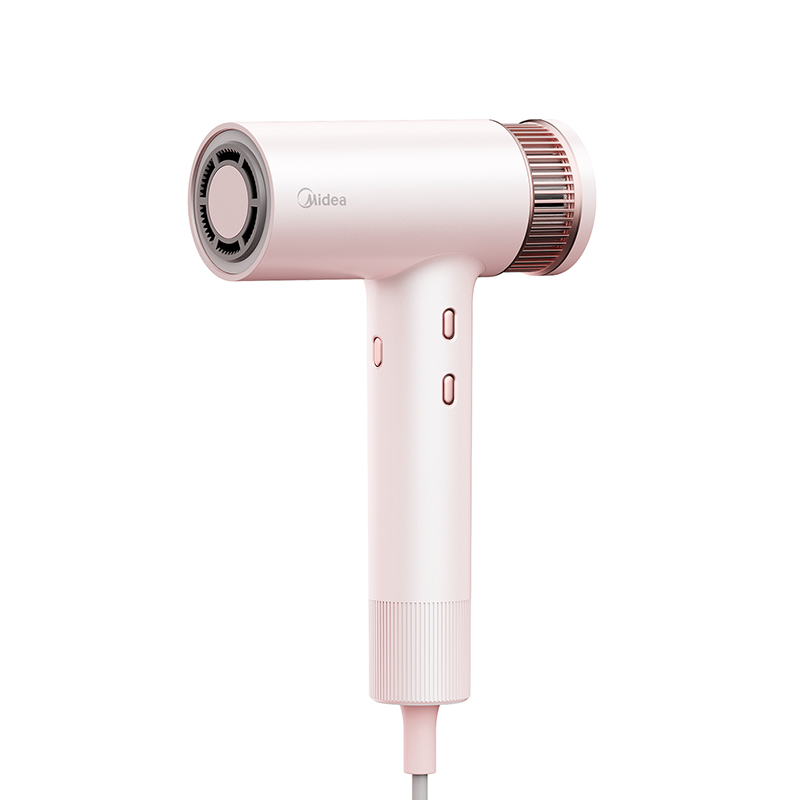 美的（Midea）高速吹风机家用吹风筒大功率/高浓度负离子护发/大风力速干电吹风/节日礼盒FG3-星光粉