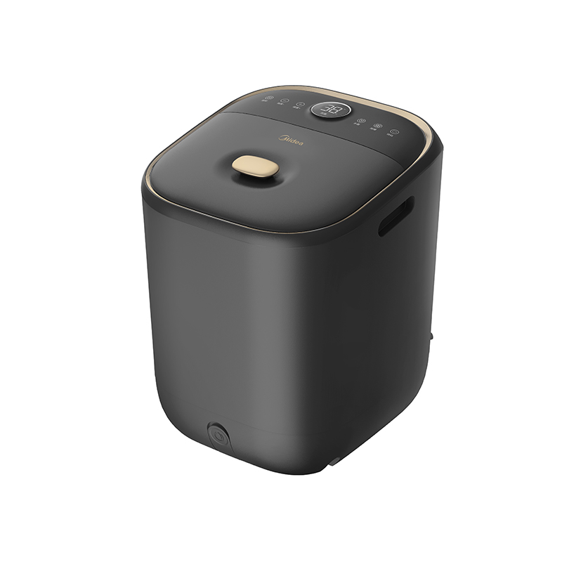 美的（Midea） ZL2 12档温度 泡脚桶足浴盆 静雅灰（单位：个）