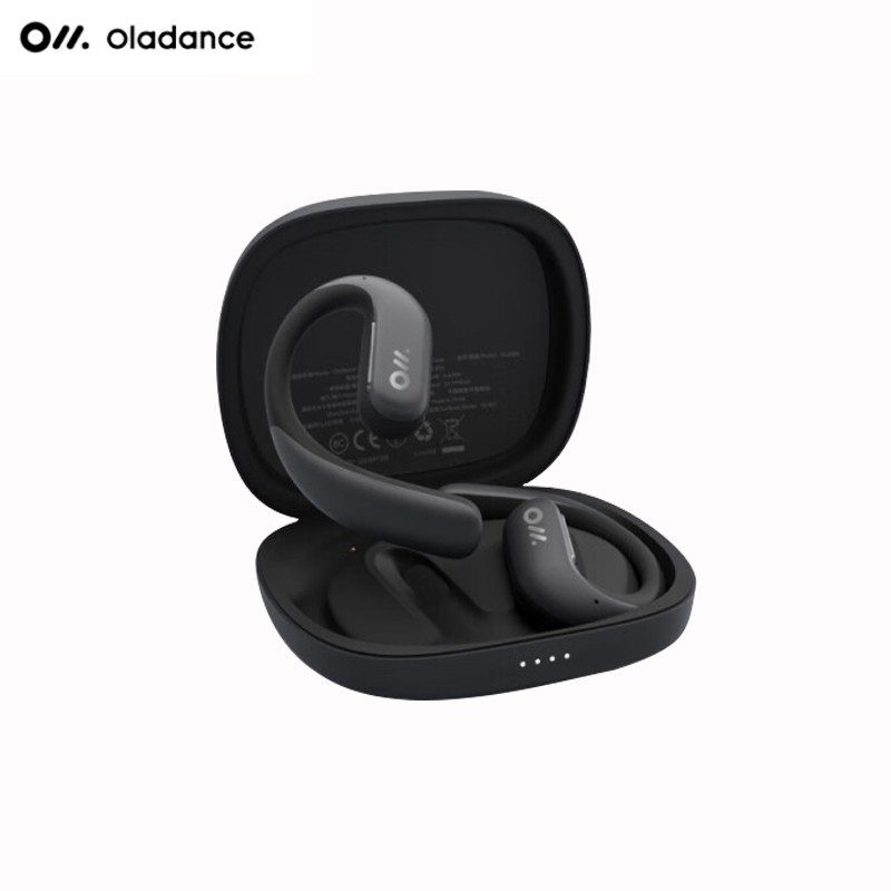 Oladance OWS Pro全开放式耳机 无线蓝牙不入耳 防漏音运动耳机 超长续航 单位：副 沉静雾黑