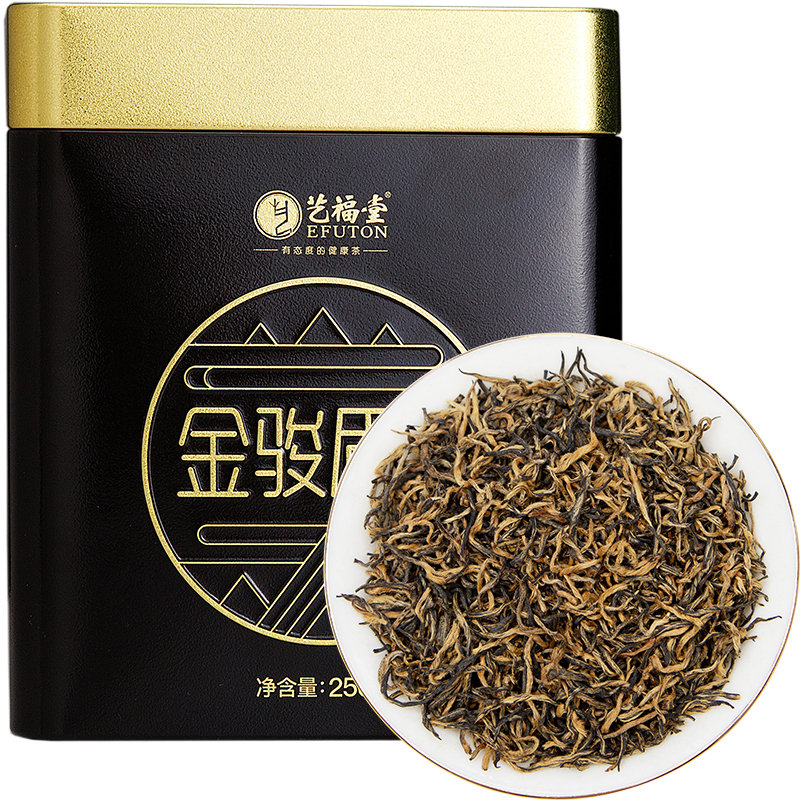 艺福堂 桐木关金骏眉特级精品 250g 艺福堂金骏眉 黑色（单位：罐）