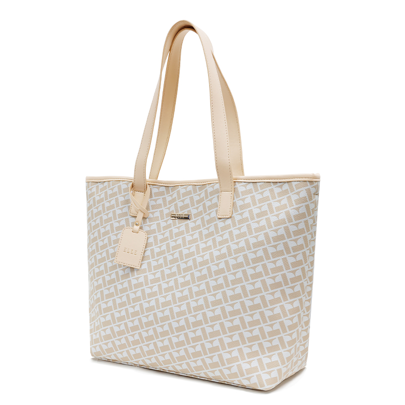 ELLE 大容量单肩包托特包 GH162P90505BG   单位：个 米色