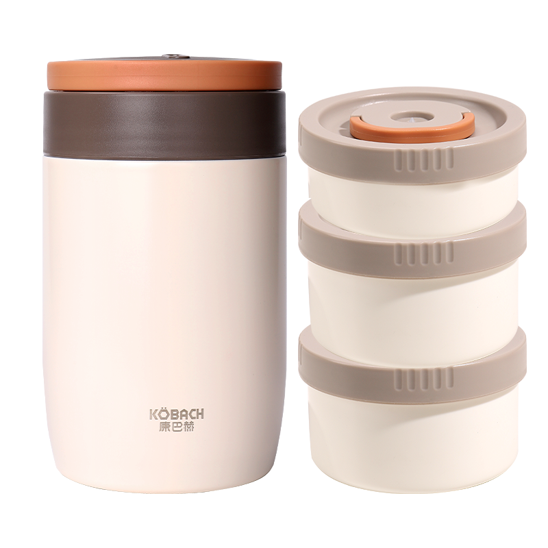 康巴赫304不锈钢保温饭盒KFT-Y20L（单位：套）14050275 保温饭盒