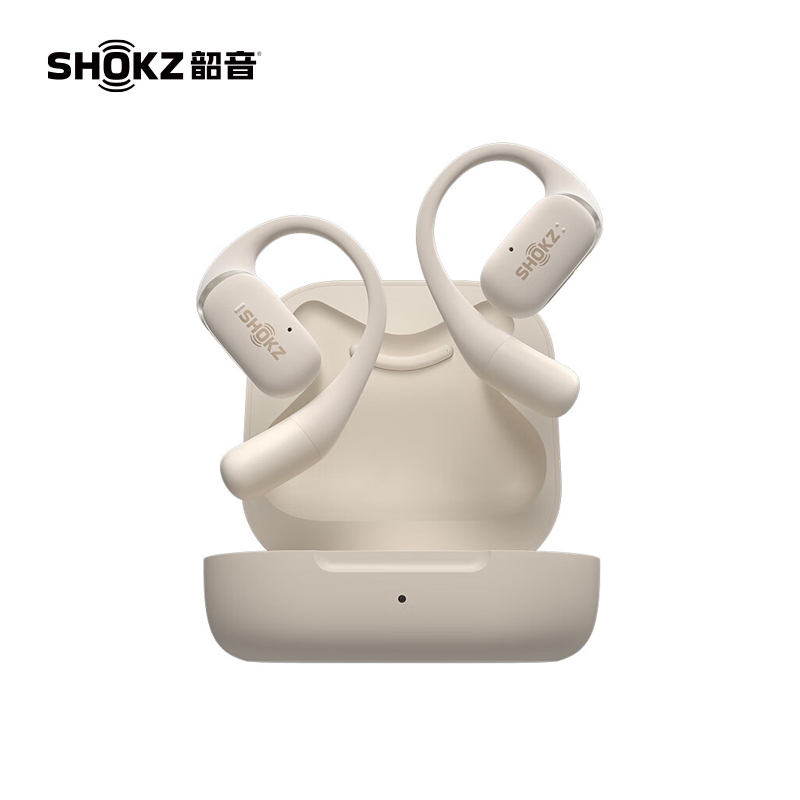 韶音（SHOKZ）舒适圈OpenFit T910开放式蓝牙耳机不入耳运动跑步长续航通话降噪 单位：副 暖日白