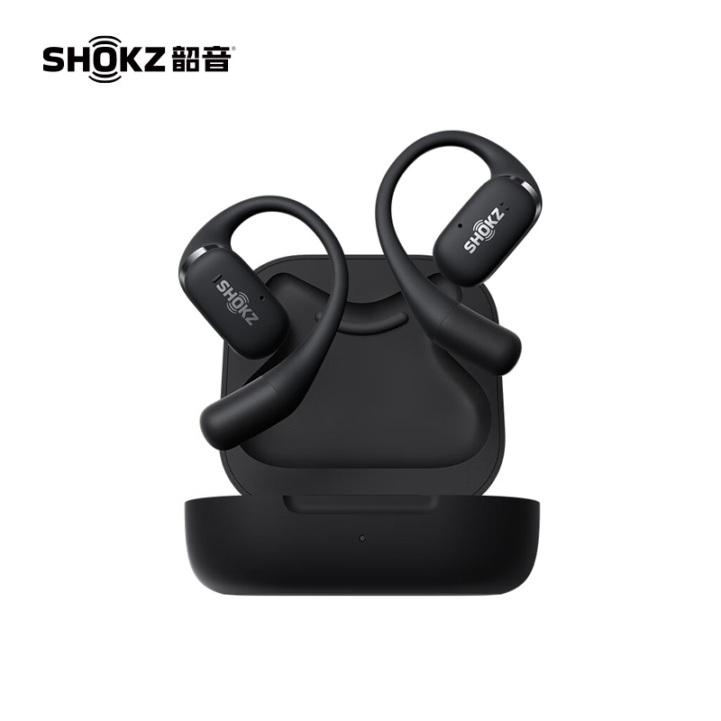 韶音（SHOKZ）舒适圈OpenFit T910开放式蓝牙耳机不入耳运动跑步长续航通话降噪 单位：副 静夜黑