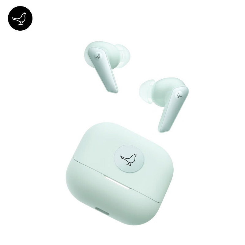 Libratone小鸟耳机 AIR+第3代 主动降噪真无线高端蓝牙耳机高性能高颜值 标准版 单位：副 绿色【新品】