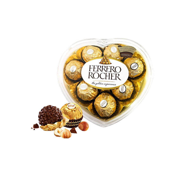 费列罗 榛果威化糖果巧克力礼盒 T8 100g  单位：盒 拿铁色