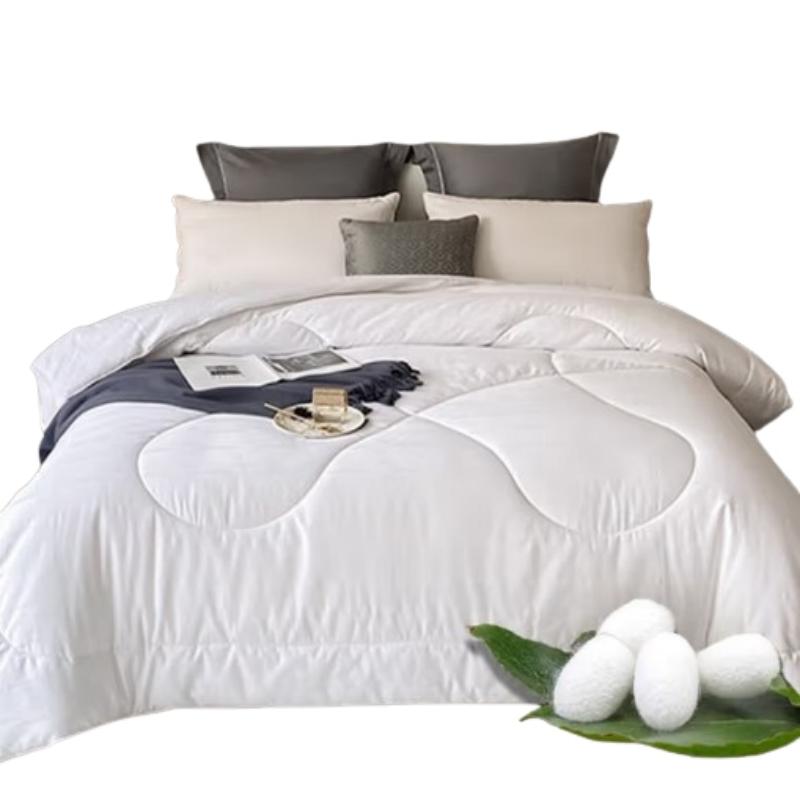 恒源祥全棉蚕丝被200*230cm2000g（单位：床） 白色 200*230cm