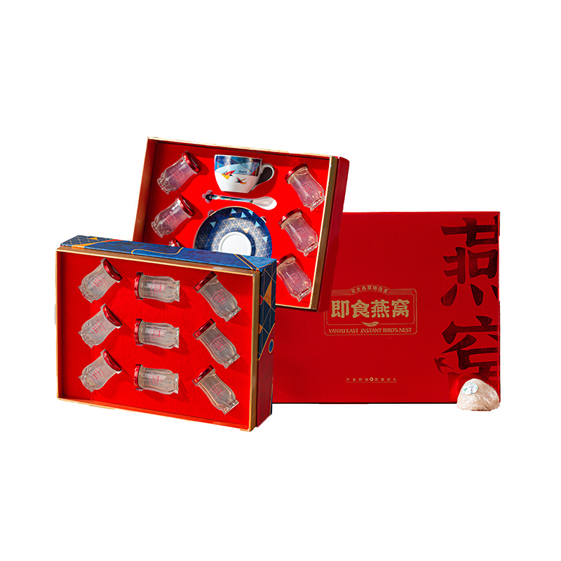 燕之御品即食冰糖燕窝（15瓶装）单位：盒 红色