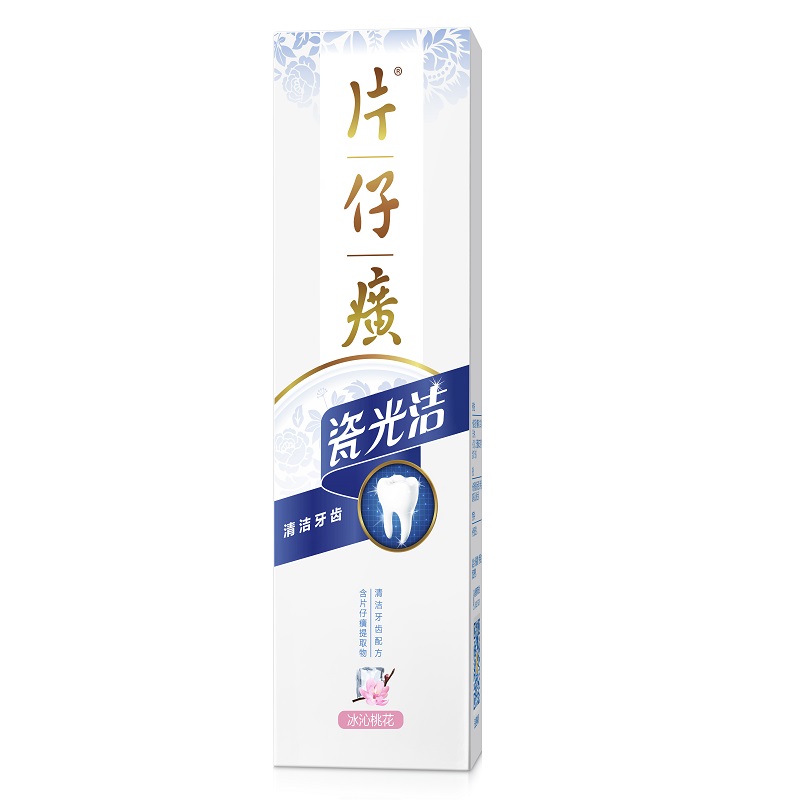 片仔癀瓷光洁牙膏（单位：盒） （冰沁桃花）155g
