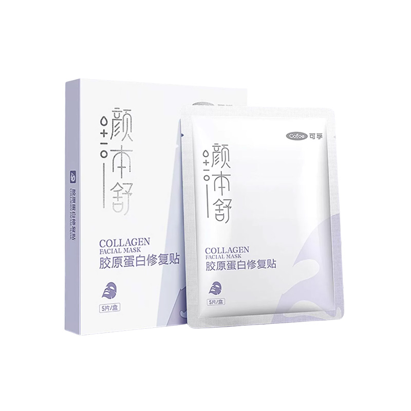 可孚颜本舒胶原蛋白修复贴 5片/盒 1盒  