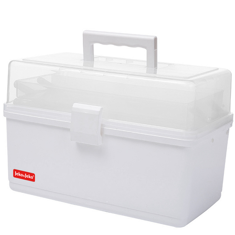 捷扣 SWB-5489多功能收纳箱【白色、灰色、蓝色】偏远地区不发货  单位：个 白色