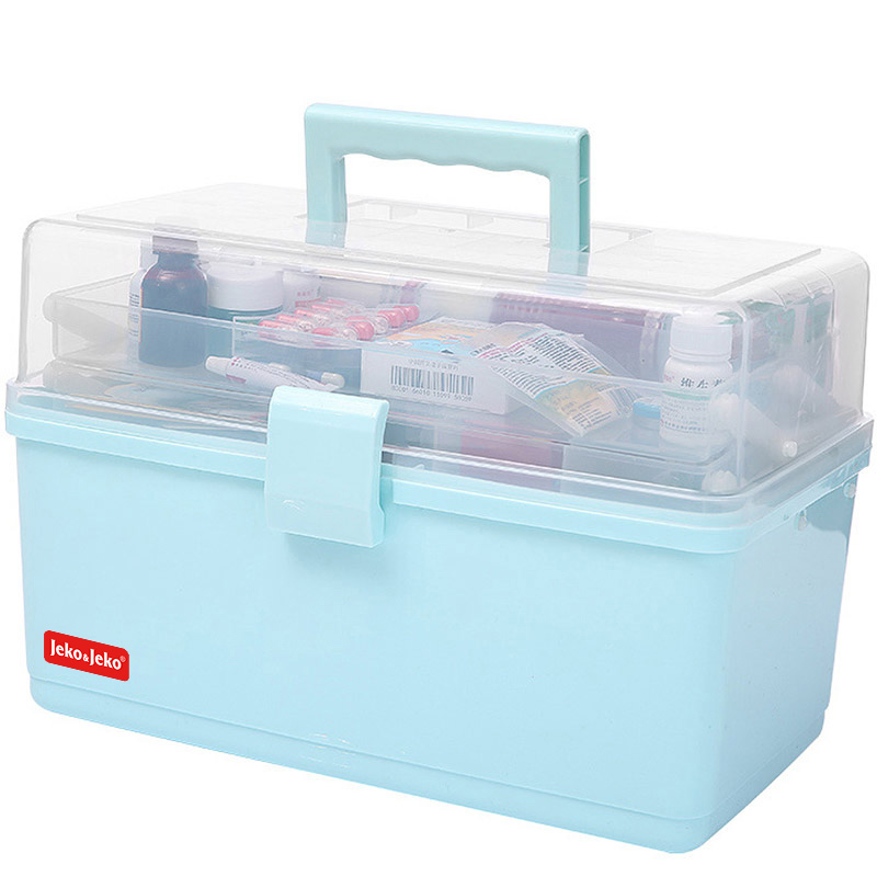 捷扣 SWB-5489多功能收纳箱【白色、灰色、蓝色】偏远地区不发货  单位：个 蓝色