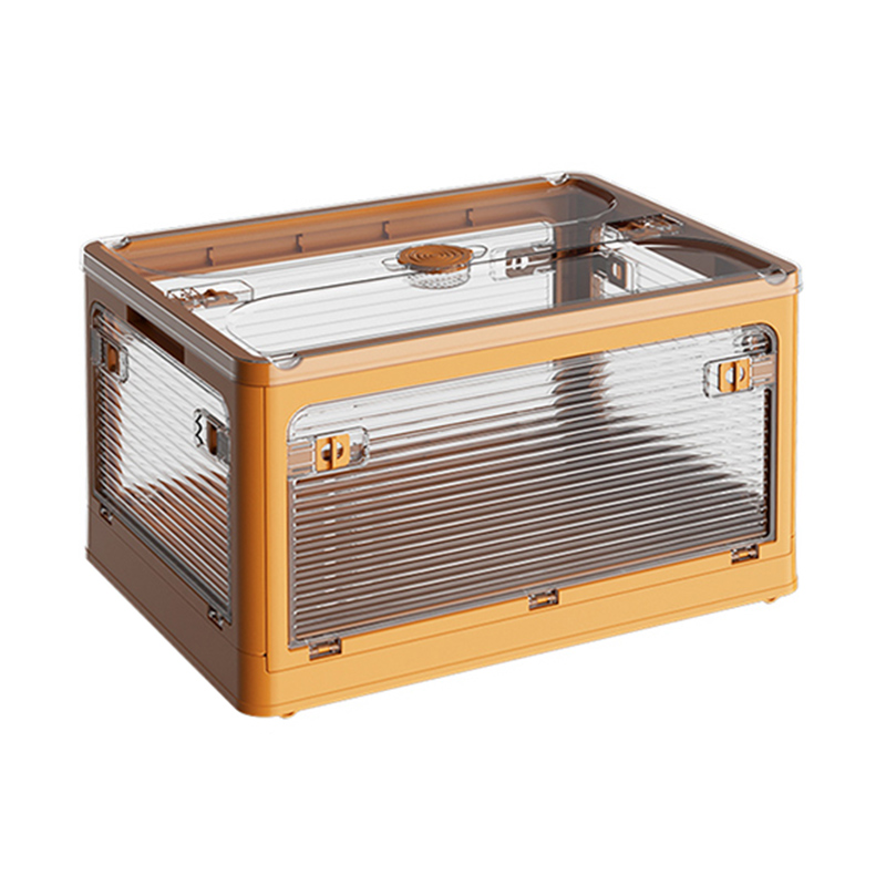 捷扣 9003日式折叠收纳箱加大号（白色、黄色、绿色）（单位：套）偏远地区不发货 黄色