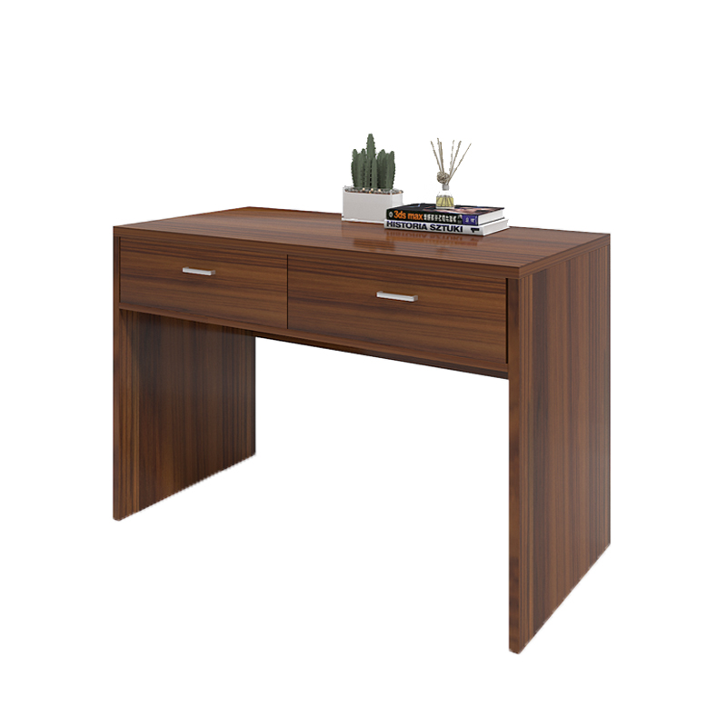 悦山 组合家具书桌学习桌带抽屉办公桌 梨木色 1200*600*750*1张