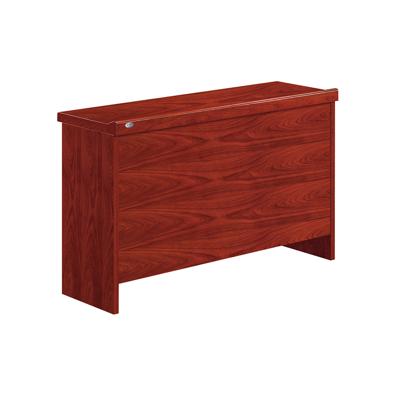 悦山 会议长条桌油漆贴木皮培训桌 胡桃木色 1200*400*760*1张